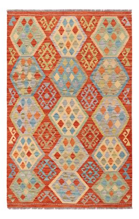 Kelim Rug - Splash - 186 x 122 cm - multicolored