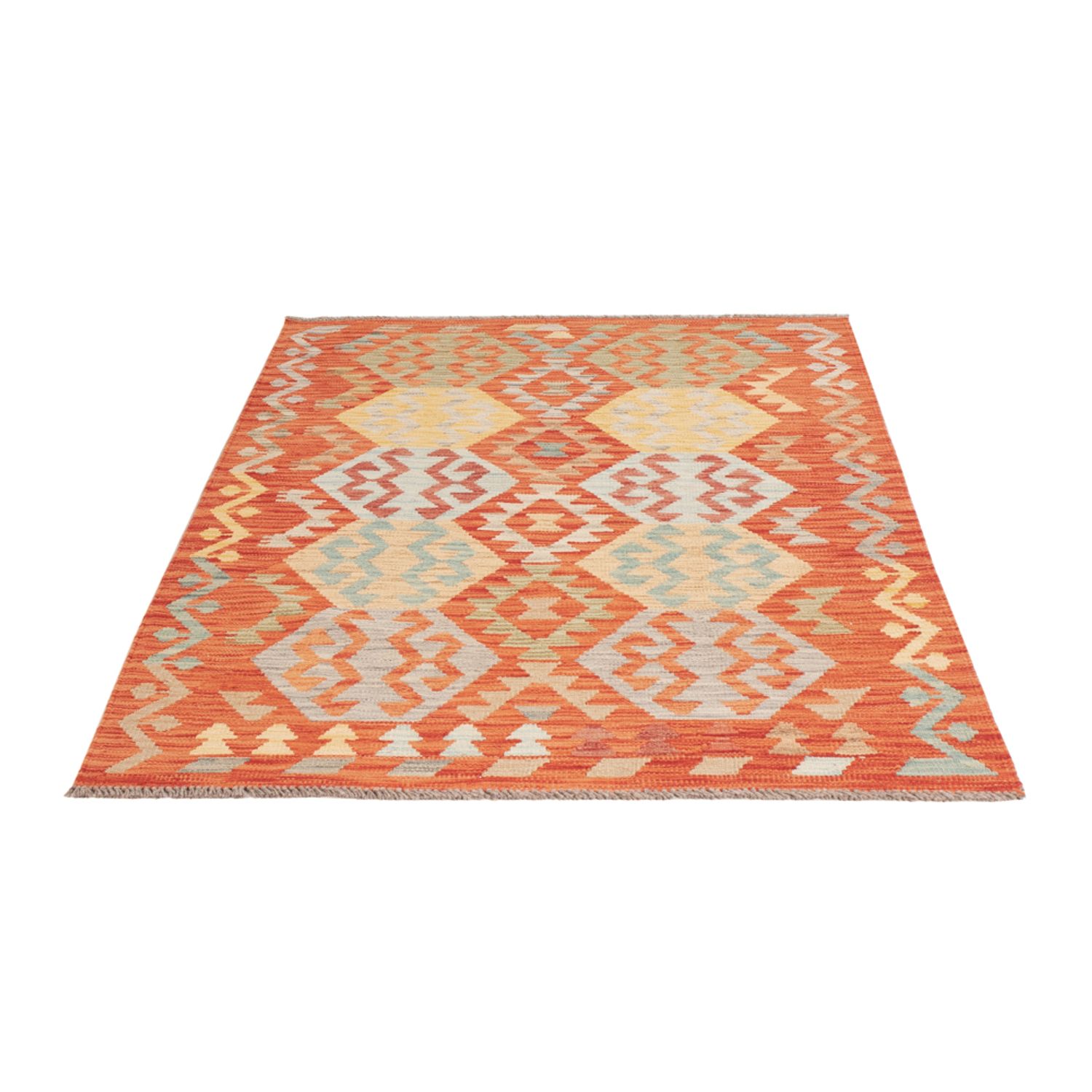Kelim Rug - Splash - 180 x 115 cm - multicolored