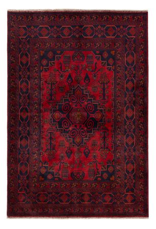 Afghan Rug - Kunduz - 197 x 128 cm - red
