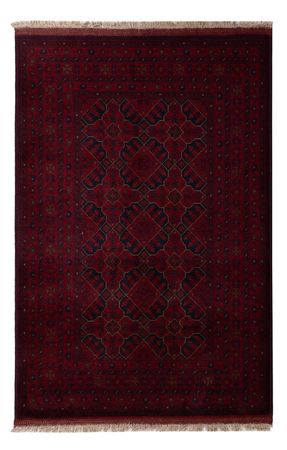 Afghan Rug - Kunduz - 196 x 126 cm - dark red