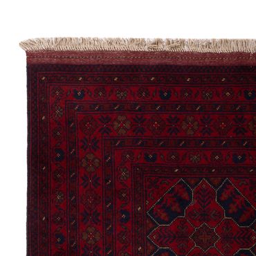 Afghan Rug - Kunduz - 196 x 126 cm - dark red