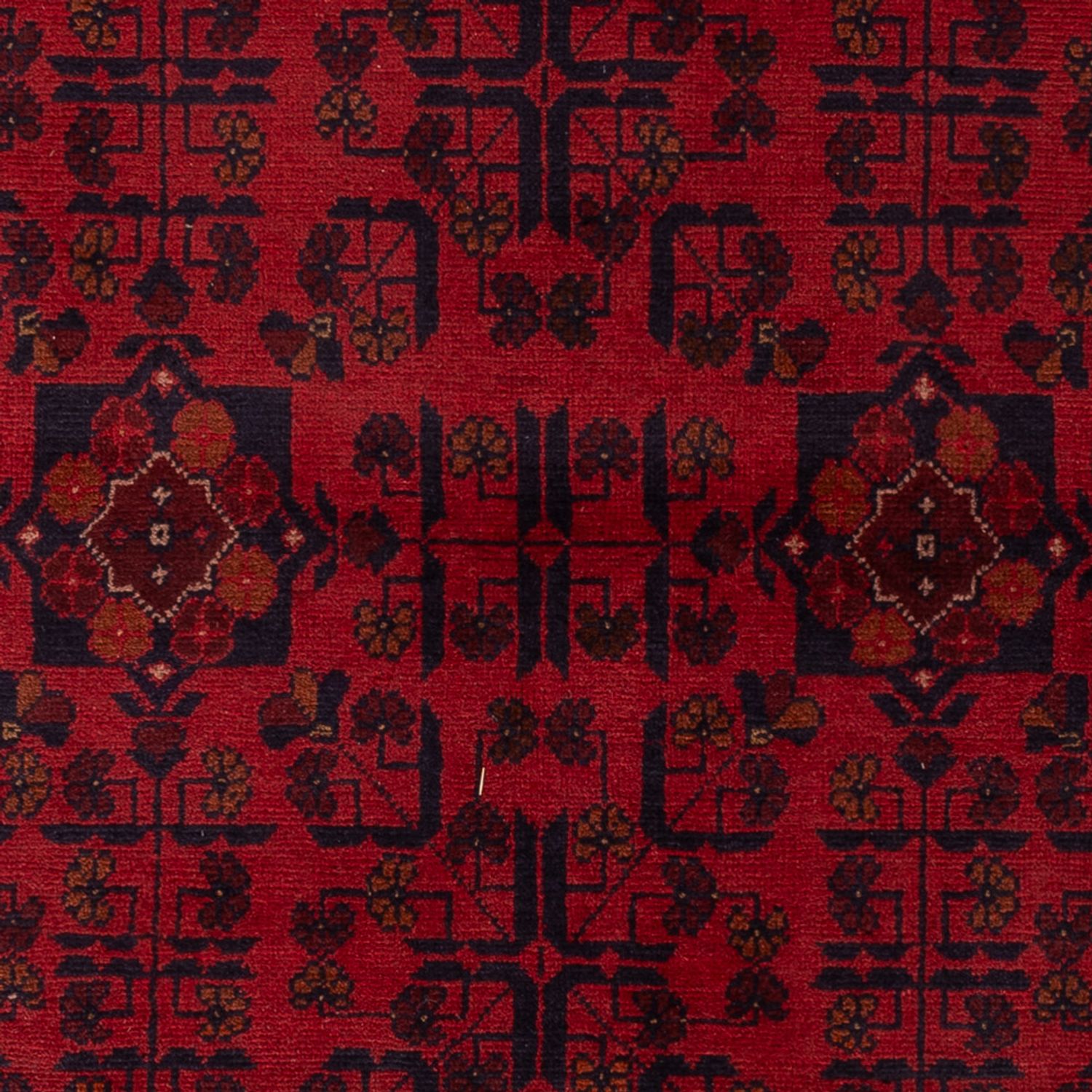 Afghan Rug - Kunduz - 191 x 127 cm - dark red
