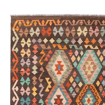 Kelim Rug - Splash - 306 x 201 cm - multicolored