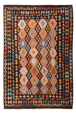 Kelim Rug - Splash - 306 x 209 cm - multicolored