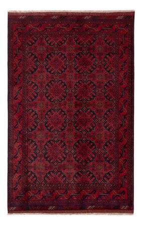 Afghan Rug - Kunduz - 198 x 125 cm - dark red