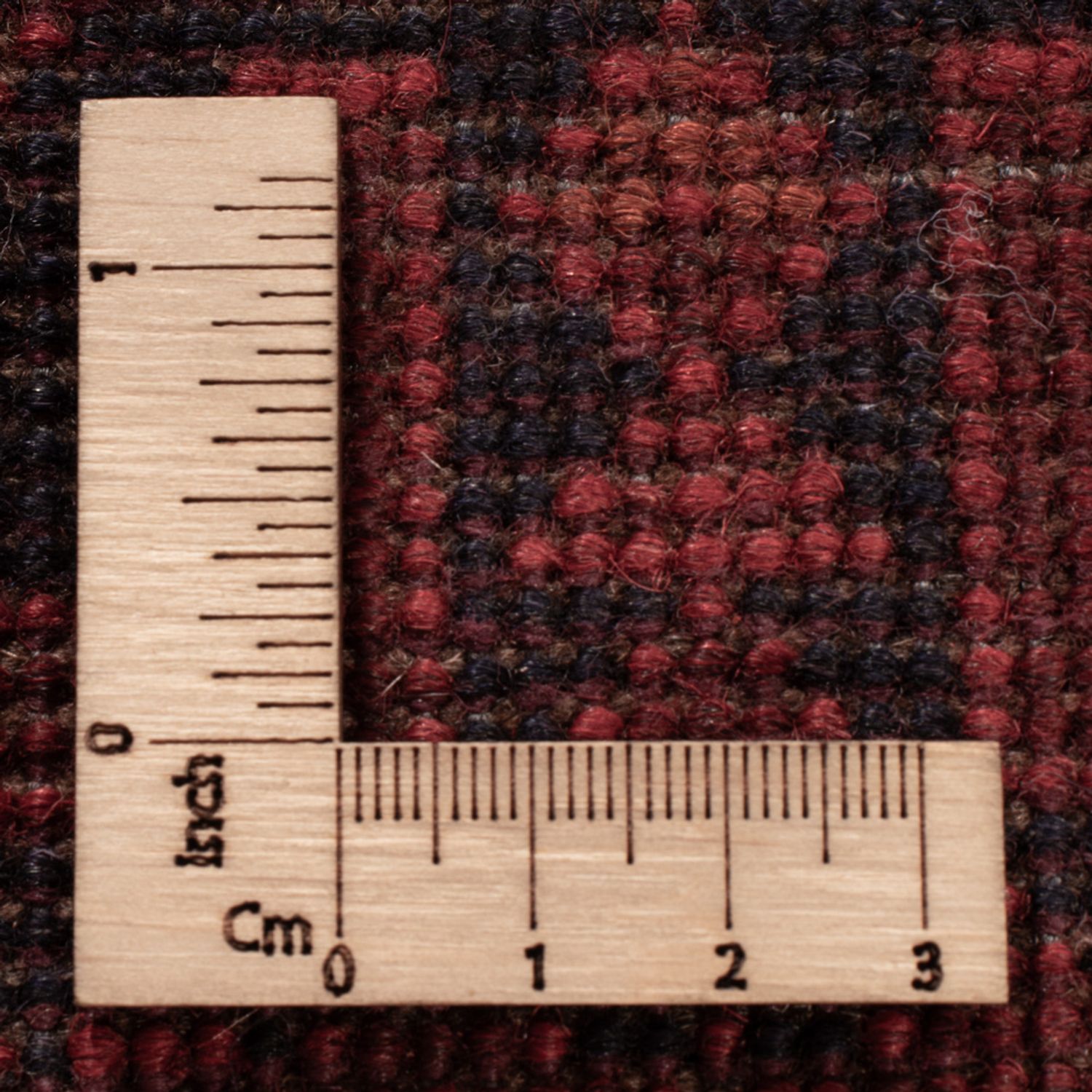 Afghan Rug - Kunduz - 194 x 133 cm - dark red