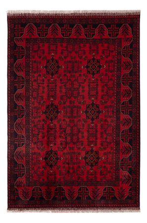 Afghan Rug - Kunduz - 195 x 125 cm - dark red