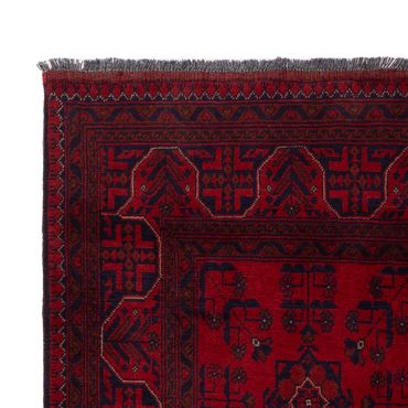 Afghan Rug - Kunduz - 195 x 121 cm - dark red