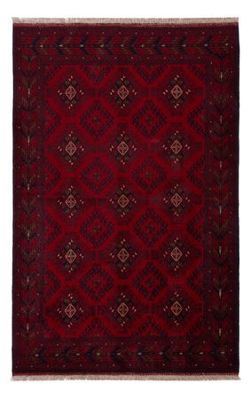 Afghan Rug - Kunduz - 196 x 129 cm - dark red