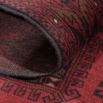 Afghan Rug - Kunduz - 196 x 129 cm - dark red