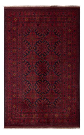 Afghan Rug - Kunduz - 193 x 124 cm - dark red
