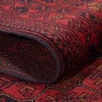 Afghan Rug - Kunduz - 193 x 124 cm - dark red