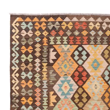 Kelim Rug - Splash - 297 x 205 cm - multicolored