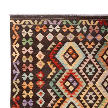 Kelim Rug - Splash - 304 x 205 cm - multicolored