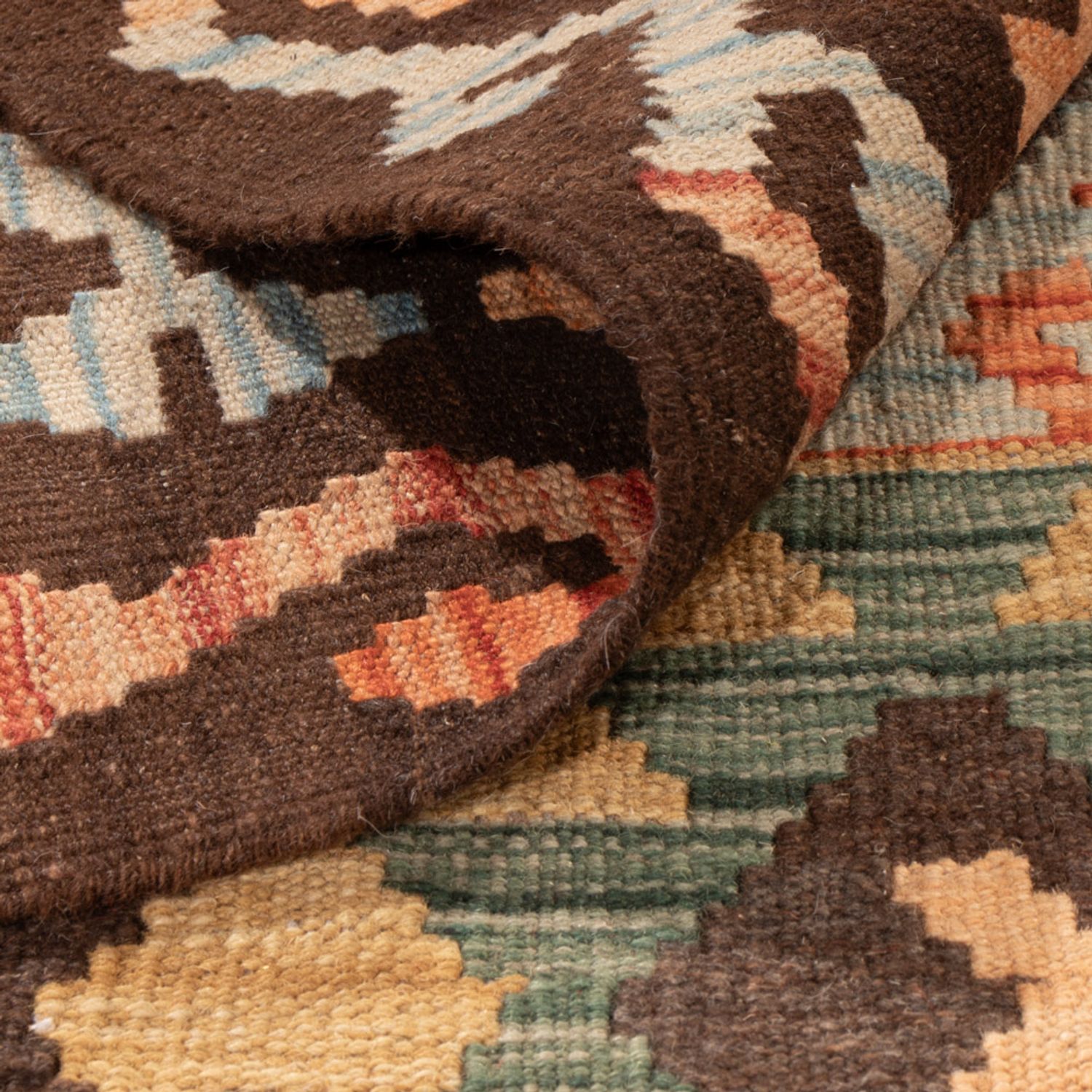 Kelim Rug - Splash - 303 x 200 cm - multicolored