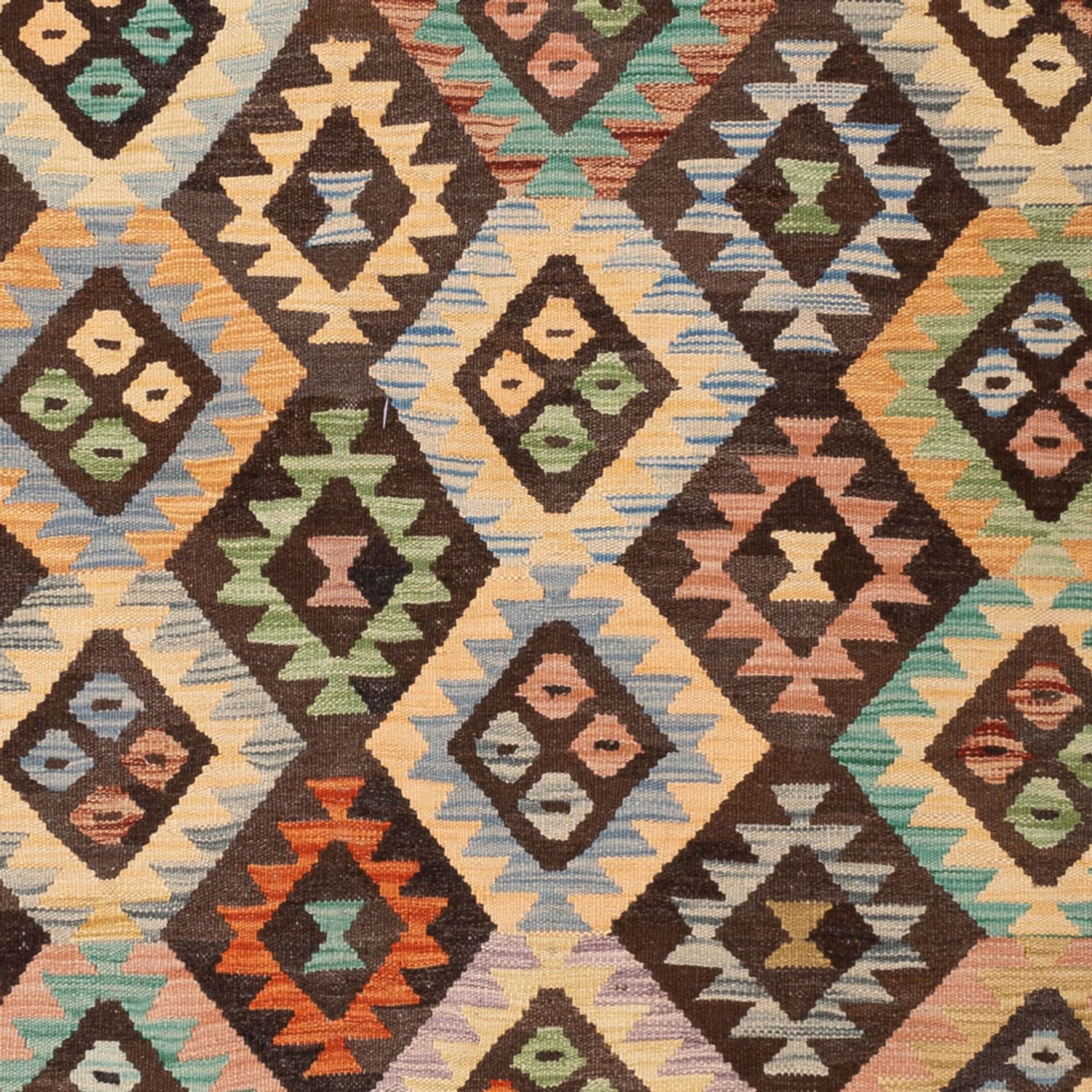 Kelim Rug - Splash - 301 x 194 cm - multicolored