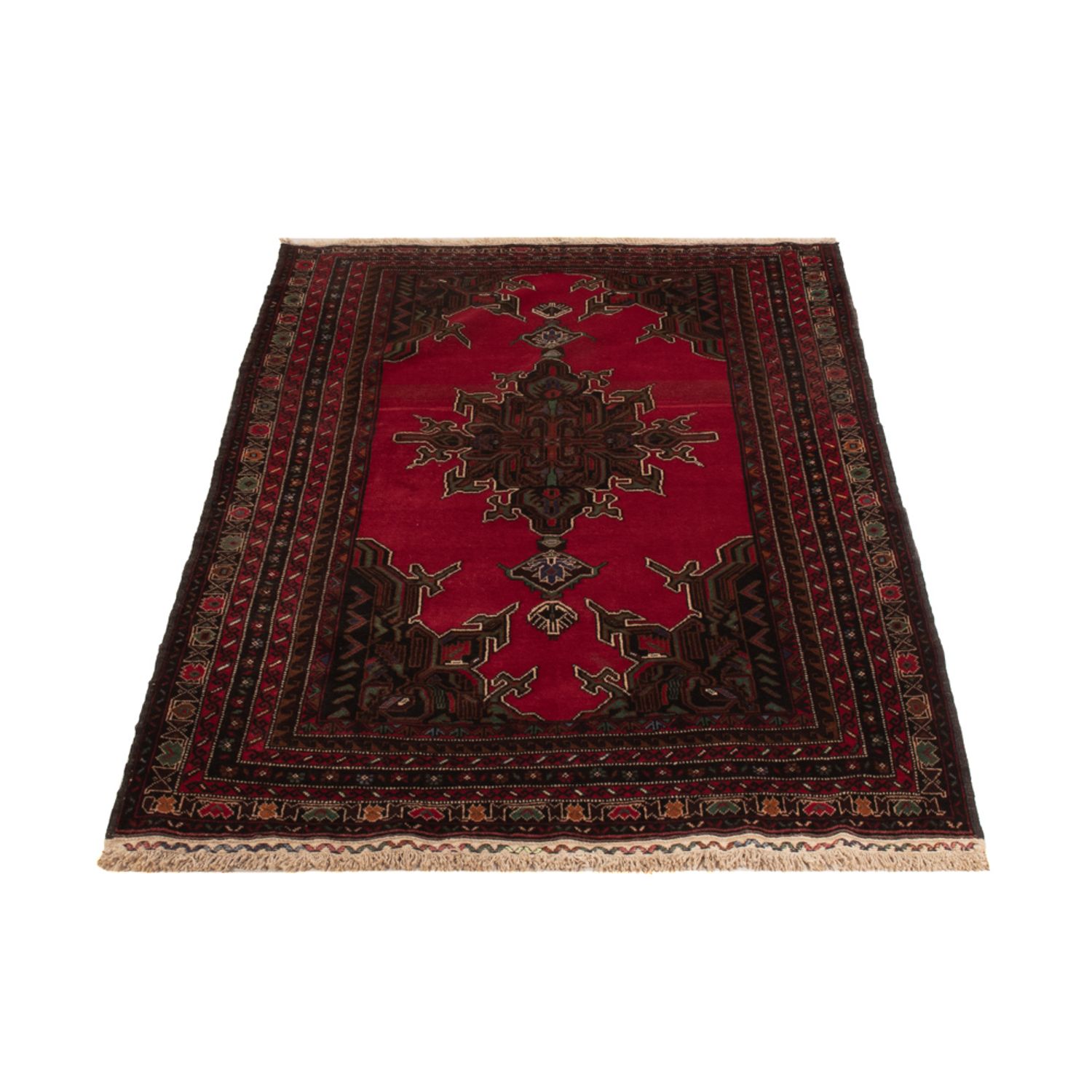Belutsch Rug - 215 x 116 cm - red