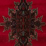 Belutsch Rug - 215 x 116 cm - red