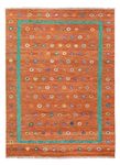 Kelim Rug - Splash - 290 x 207 cm - orange