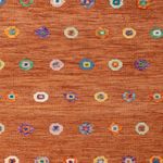 Kelim Rug - Splash - 290 x 207 cm - orange