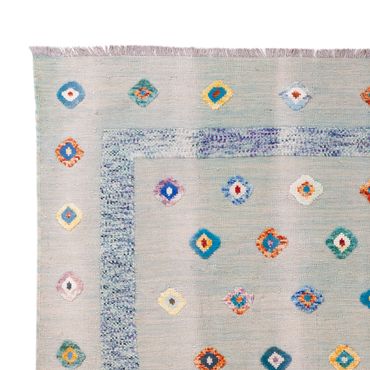 Kelim Rug - Splash - 298 x 207 cm - multicolored