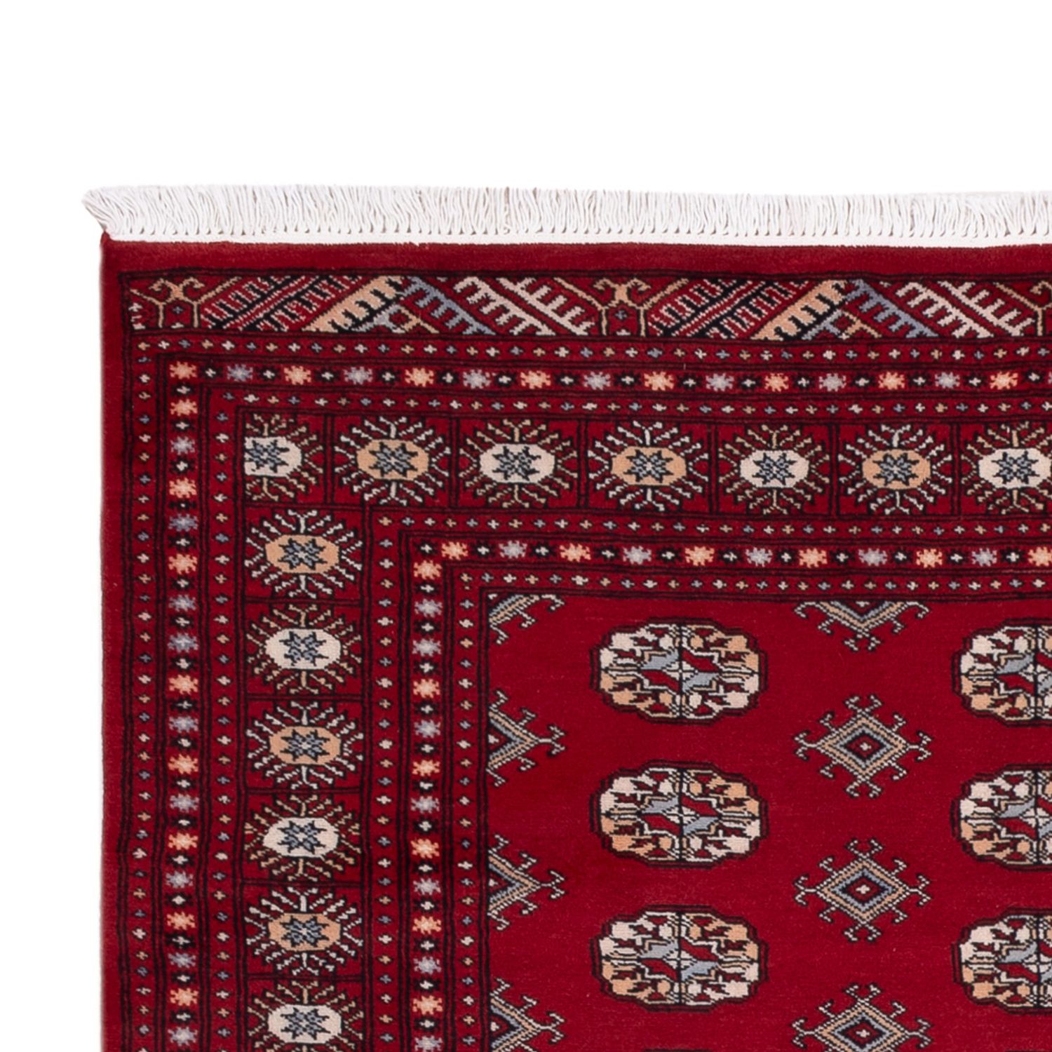 Pakistani Rug - 241 x 154 cm - red