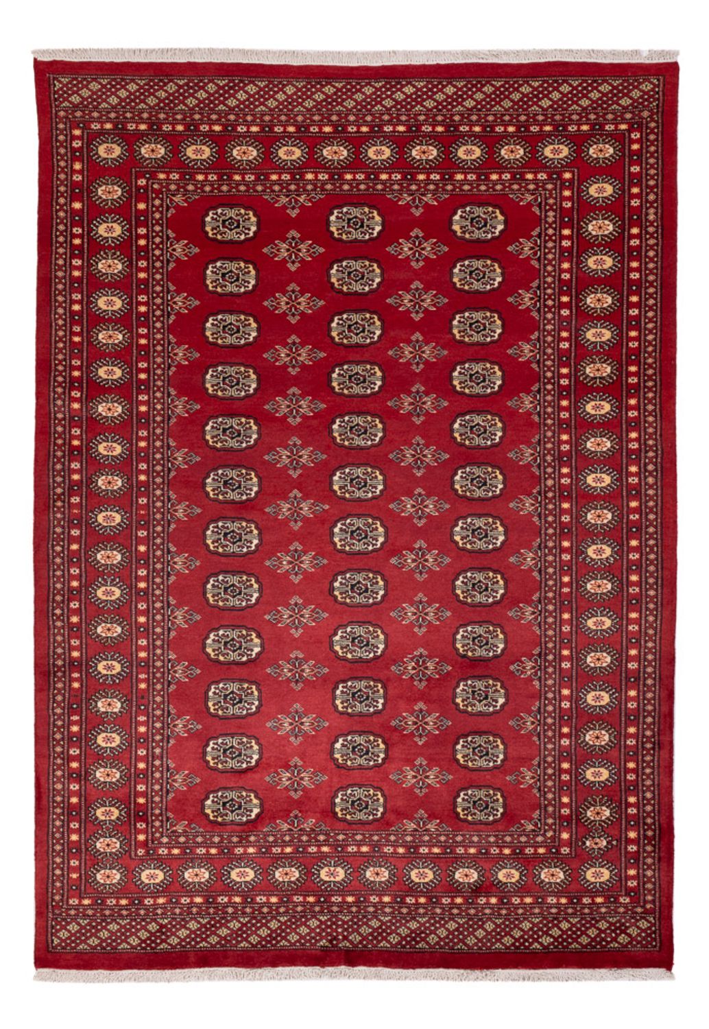 Pakistani Rug - 245 x 170 cm - red