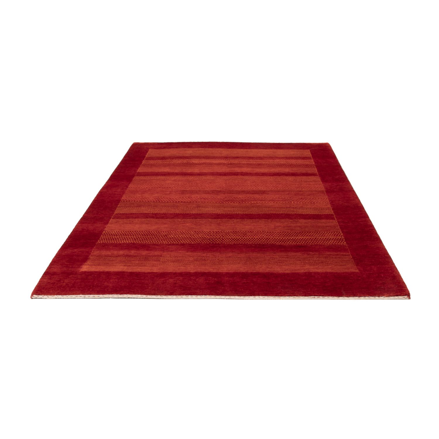 Gabbeh Rug - Loribaft Indus - 249 x 174 cm - red