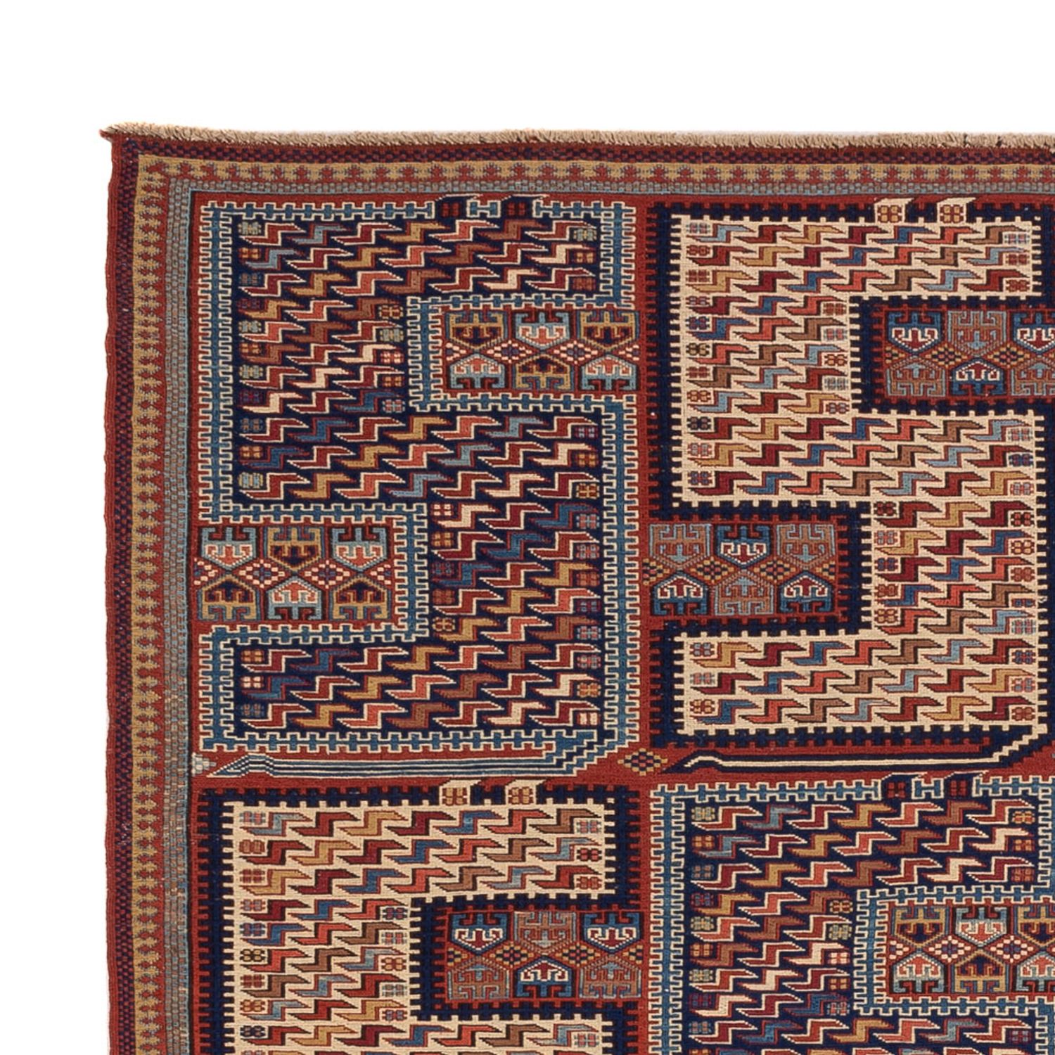 Kelim Rug - Oriental - Soumak - 212 x 170 cm - multicolored