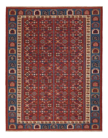 Kelim Rug - Oriental - Soumak - 228 x 175 cm - rust