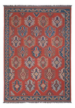 Kelim Rug - Oriental - Royal - 253 x 177 cm - red