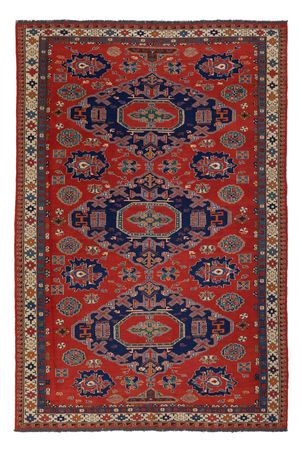 Kelim Rug - Oriental - Soumak - 263 x 178 cm - red