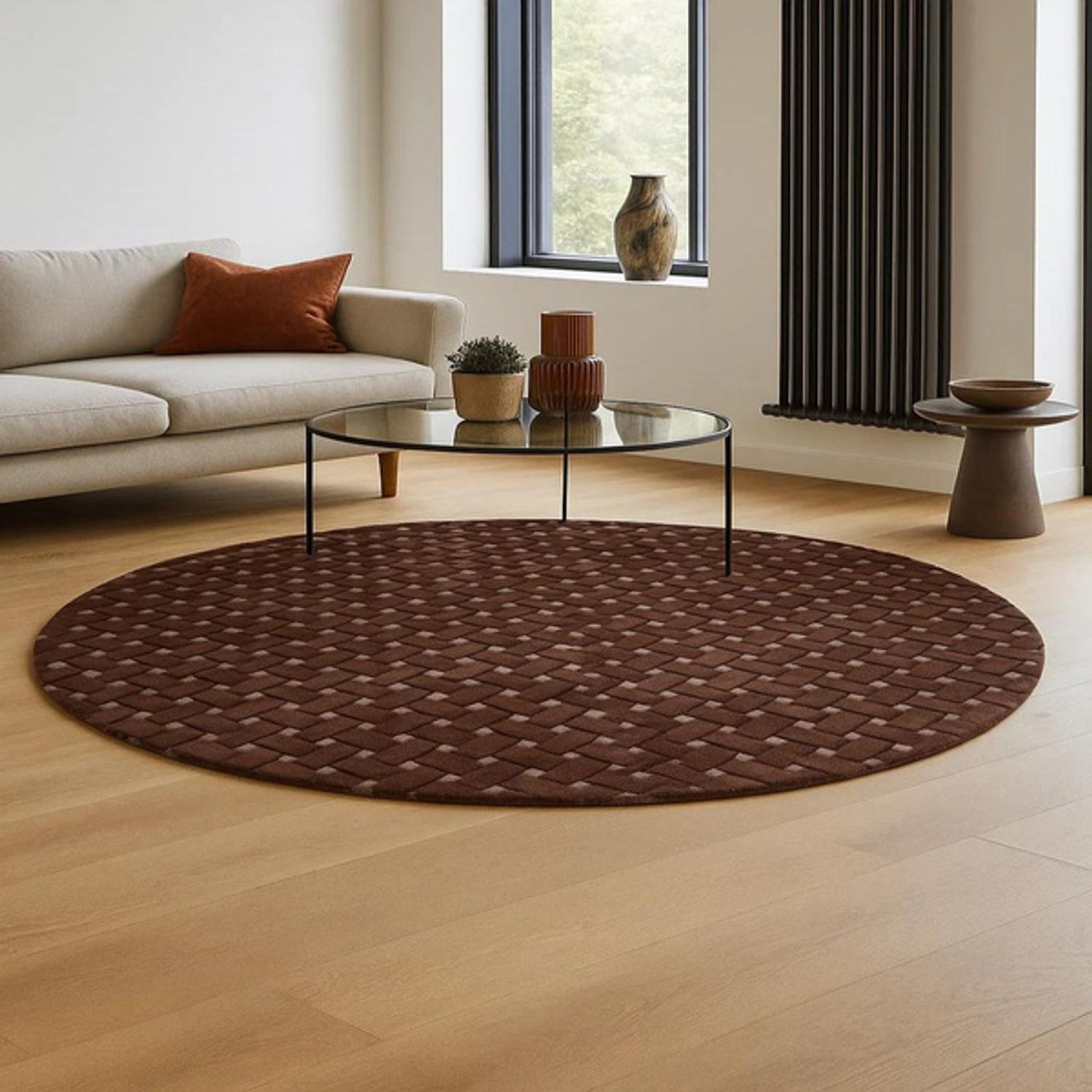 Wool Rug - AstroAura - round