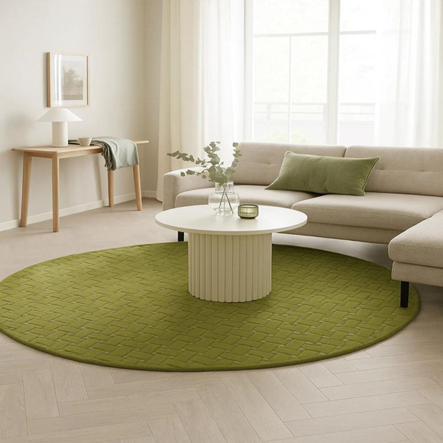 Wool Rug - AstroAura - round