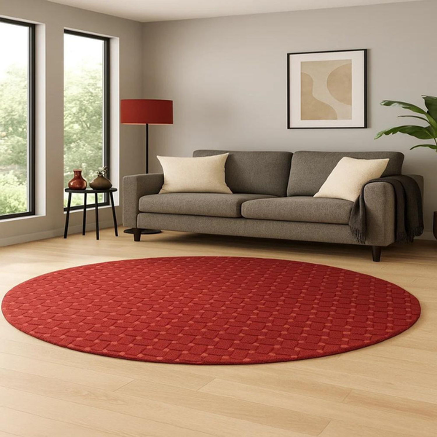 Wool Rug - AstroAura - round