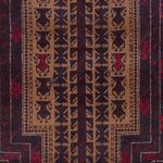 Belutsch Rug - 155 x 90 cm - multicolored