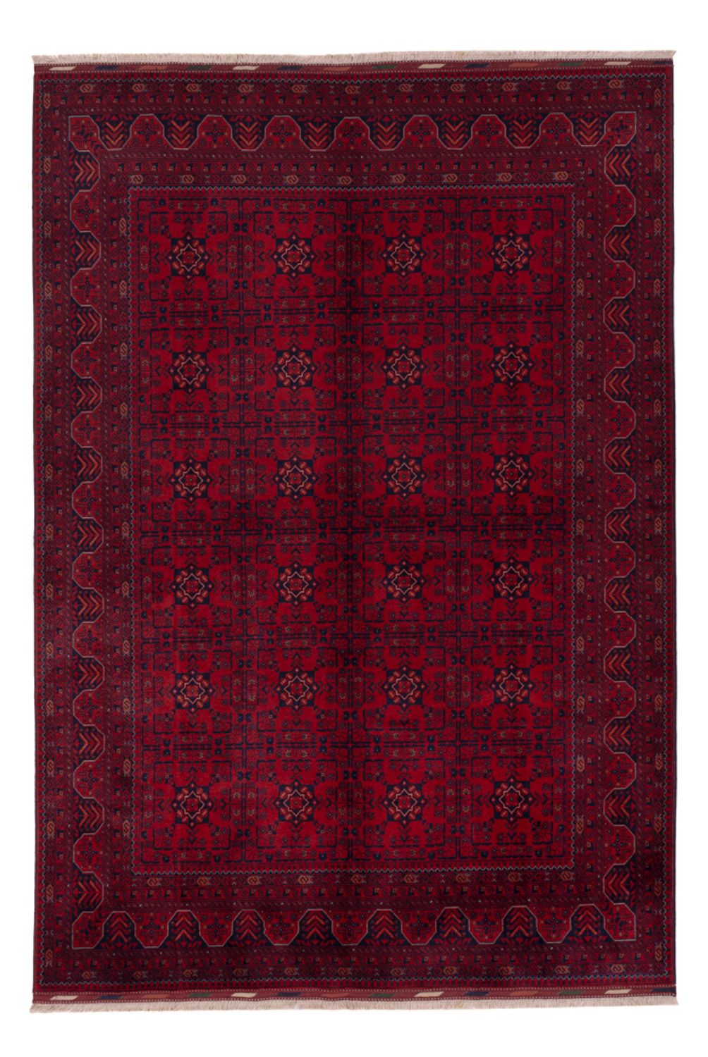 Afghan Rug - Royal - 248 x 170 cm - red