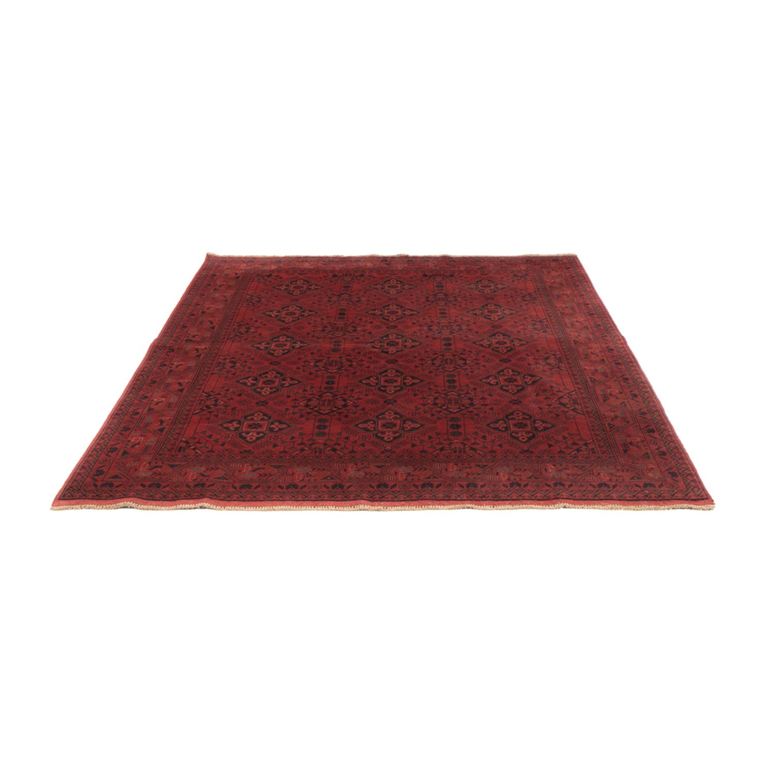 Afghan Rug - Kunduz - 233 x 171 cm - red