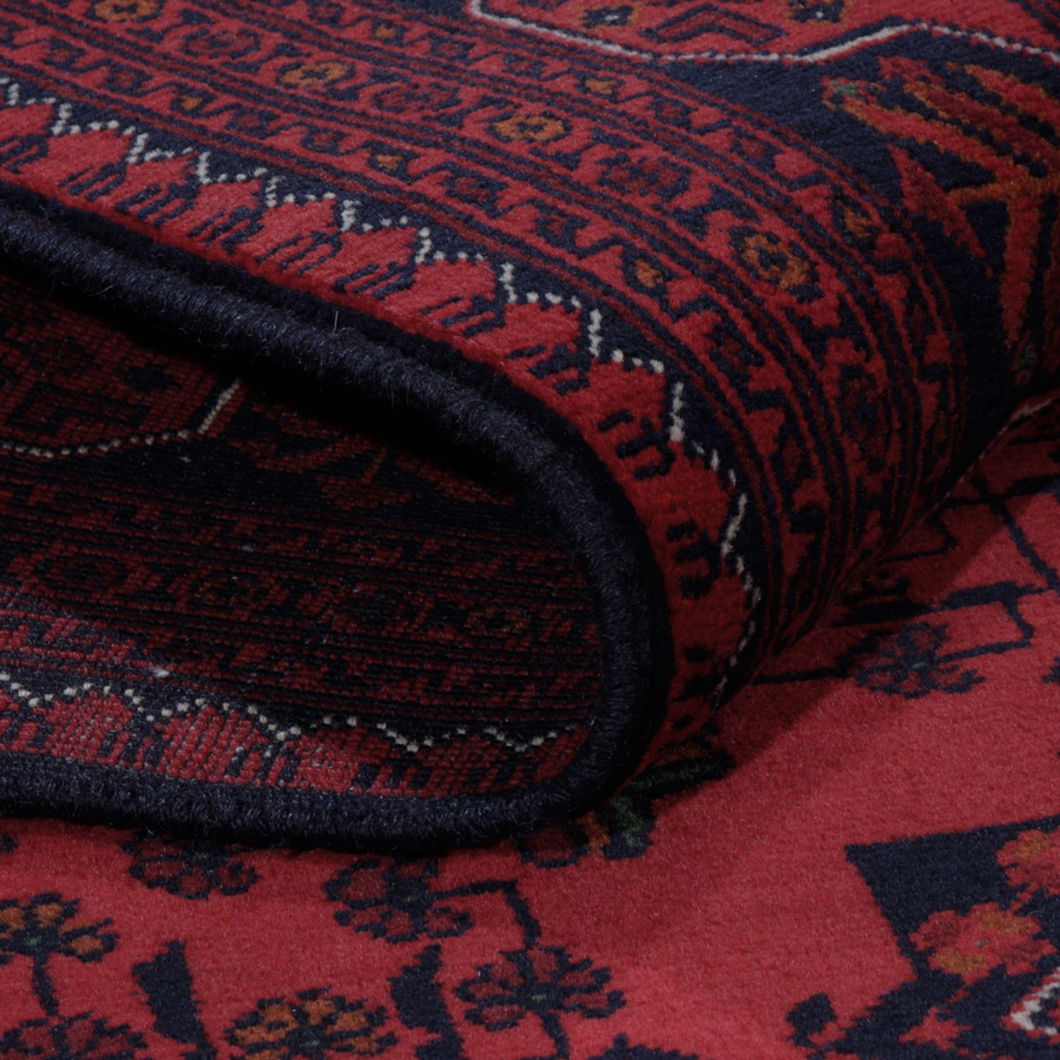 Afghan Rug - Kunduz - Royal - 196 x 148 cm - red