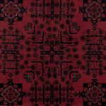 Afghan Rug - Kunduz - Royal - 196 x 148 cm - red