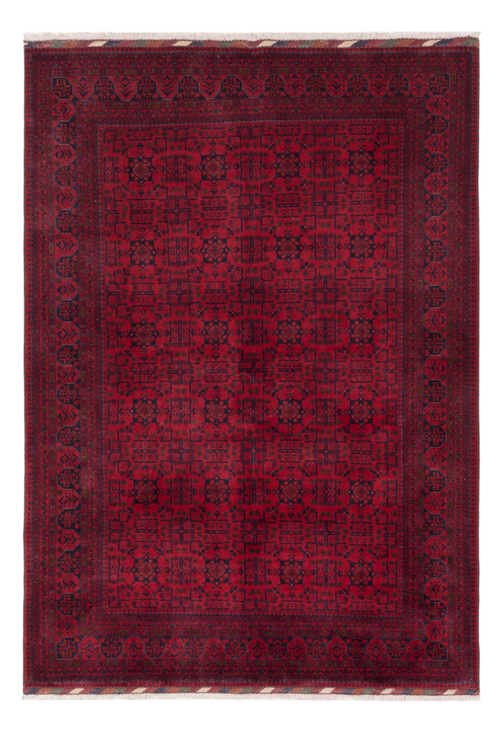 Afghan Rug - Royal - 243 x 172 cm - red