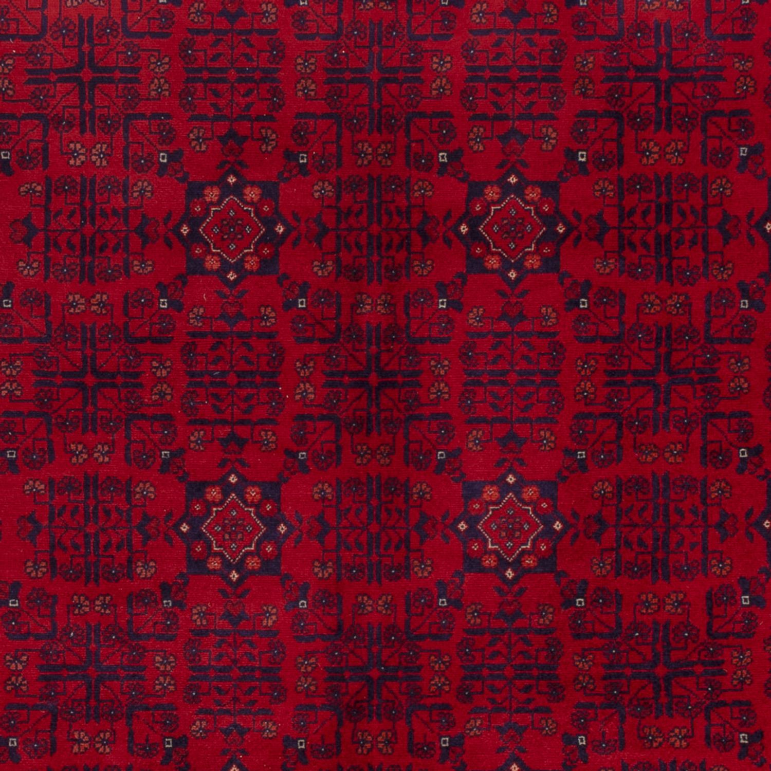 Afghan Rug - Royal - 242 x 181 cm - red