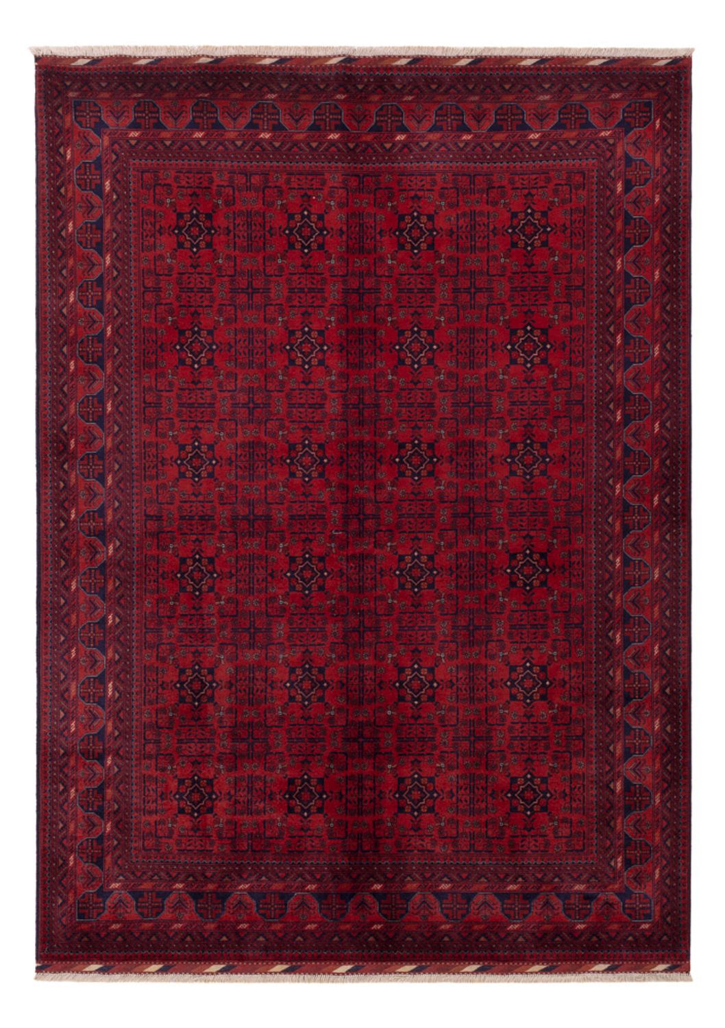 Afghan Rug - Royal - 250 x 175 cm - red