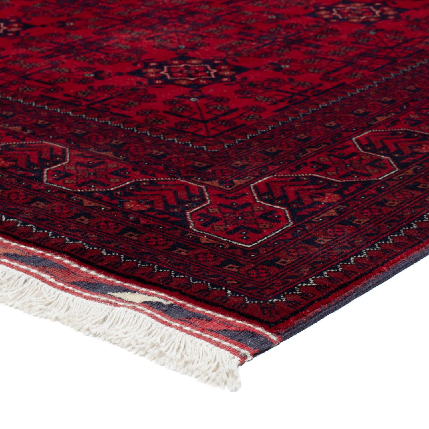 Afghan Rug - Royal - 236 x 174 cm - red