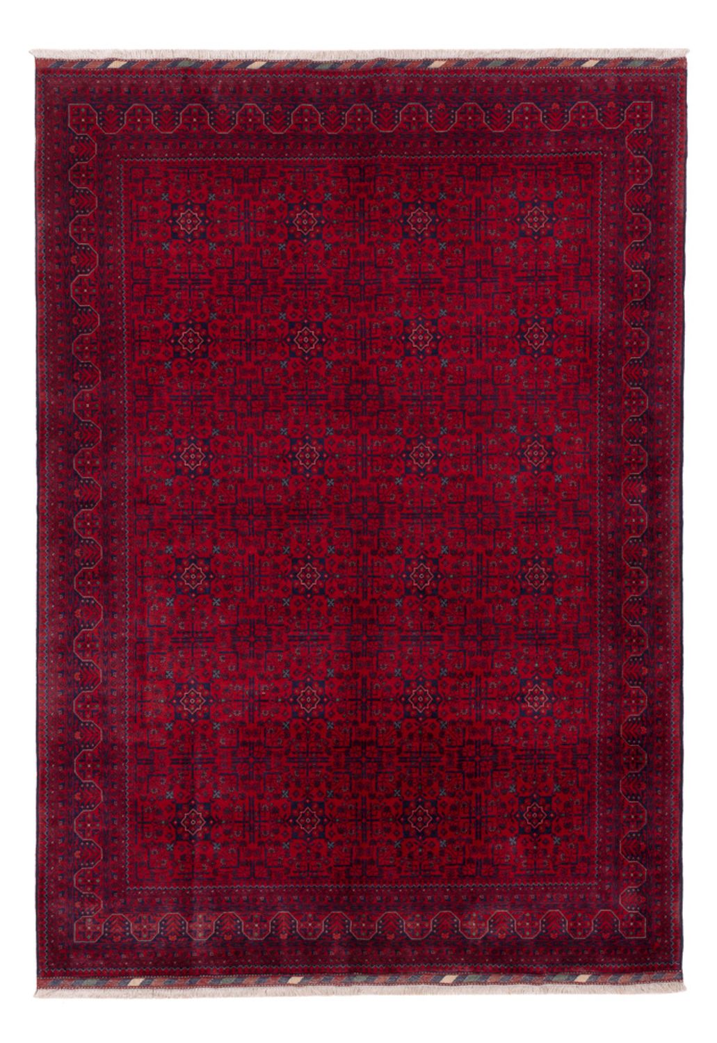 Afghan Rug - Royal - 242 x 172 cm - red