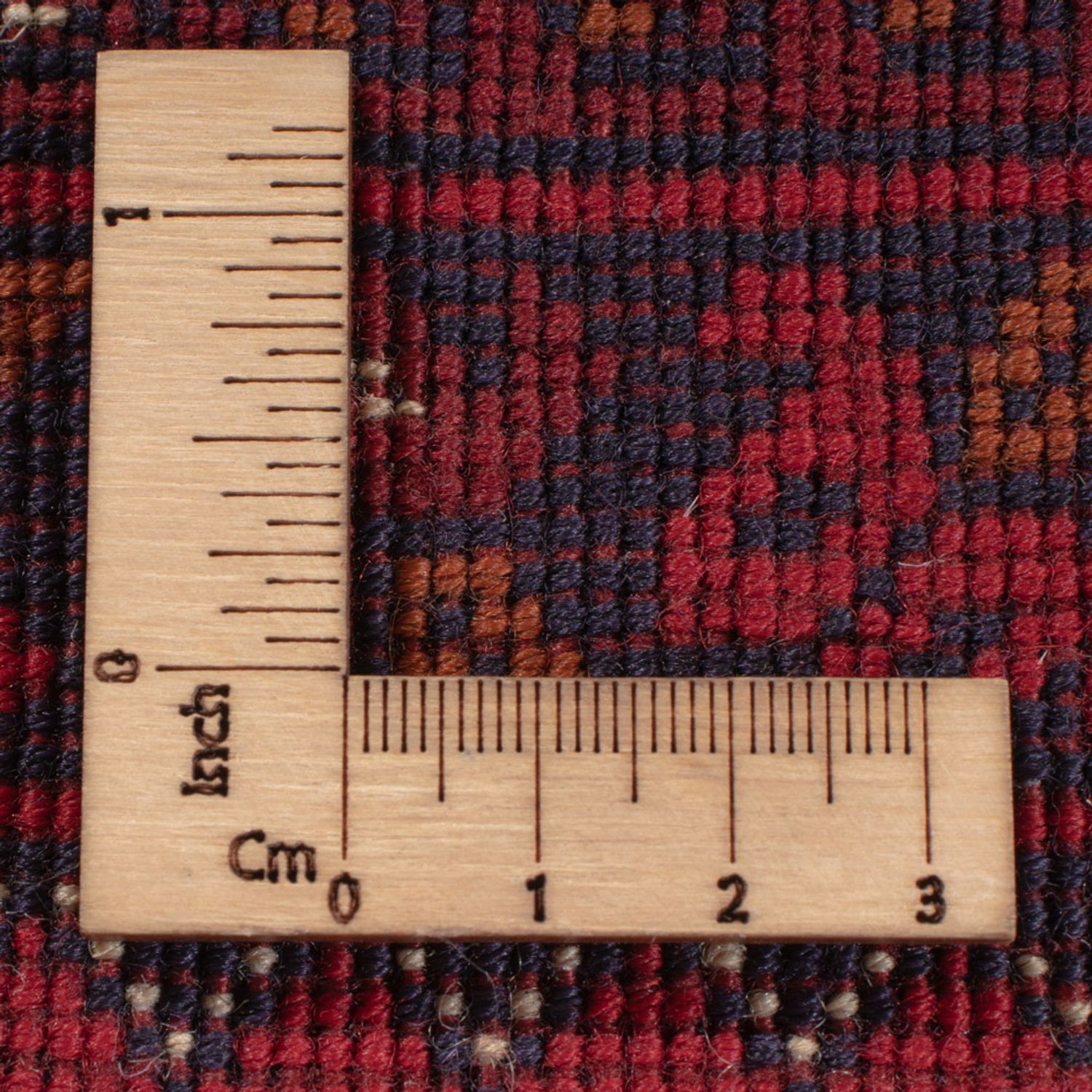 Afghan Rug - Royal - 242 x 173 cm - red