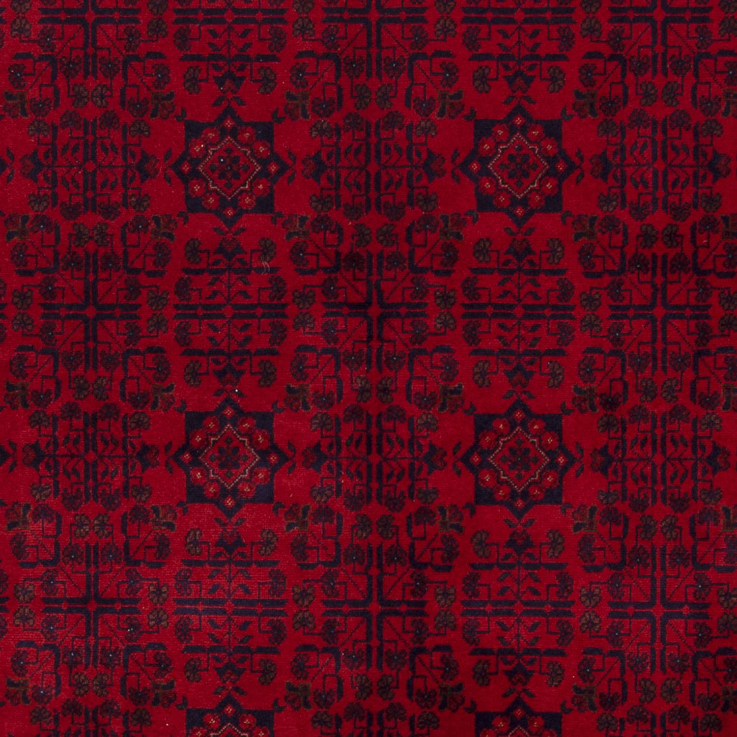 Afghan Rug - Royal - 241 x 173 cm - red