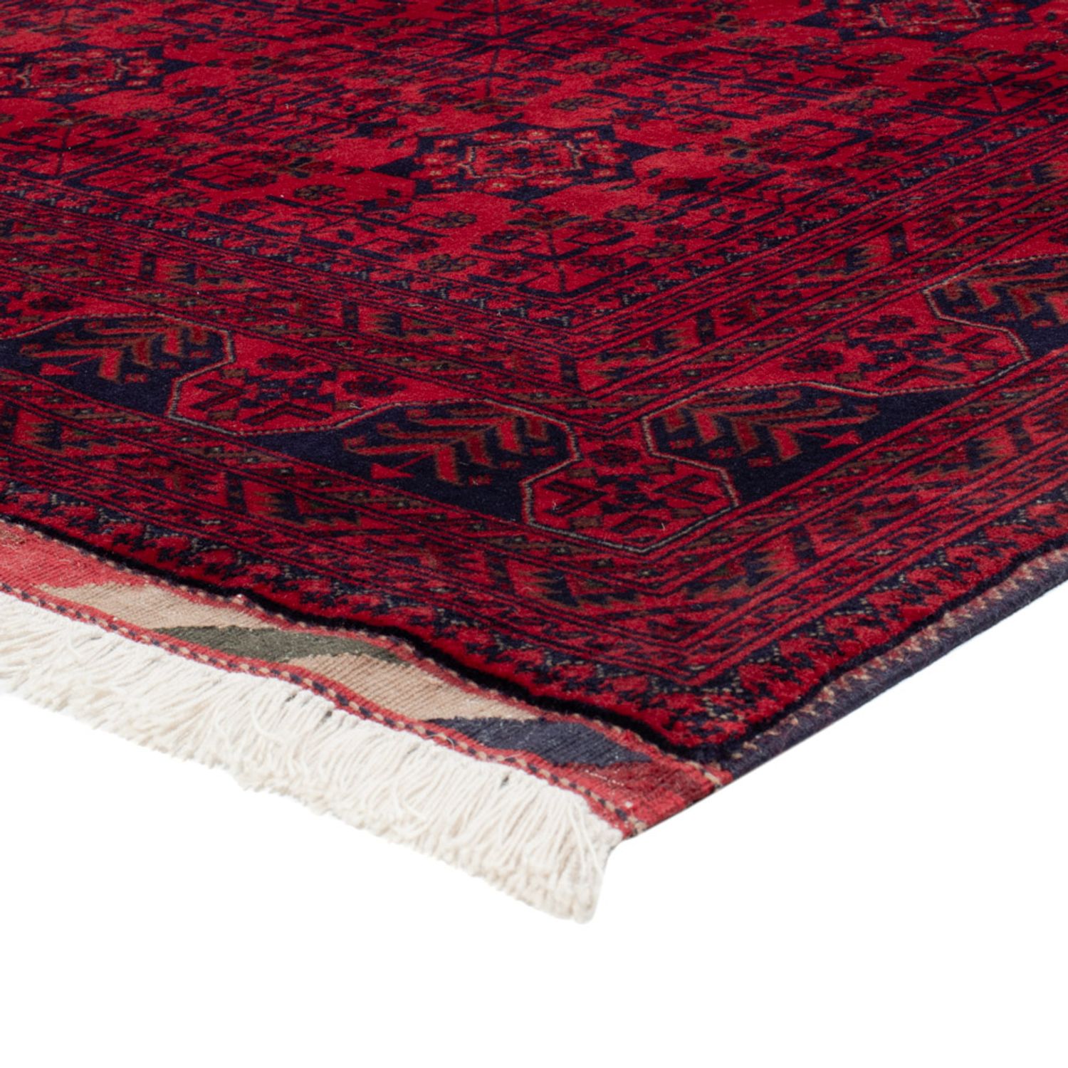Afghan Rug - Royal - 241 x 173 cm - red