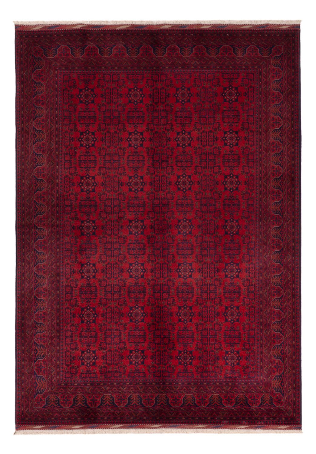 Afghan Rug - Royal - 244 x 172 cm - red