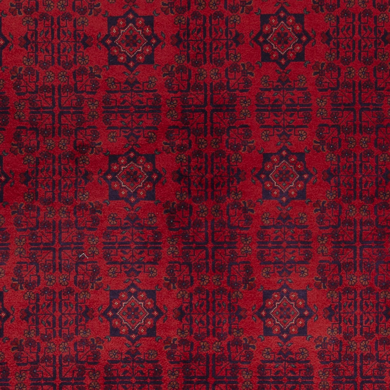 Afghan Rug - Royal - 244 x 172 cm - red